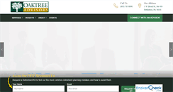 Desktop Screenshot of oaktree-online.com