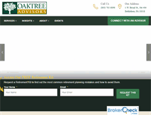 Tablet Screenshot of oaktree-online.com